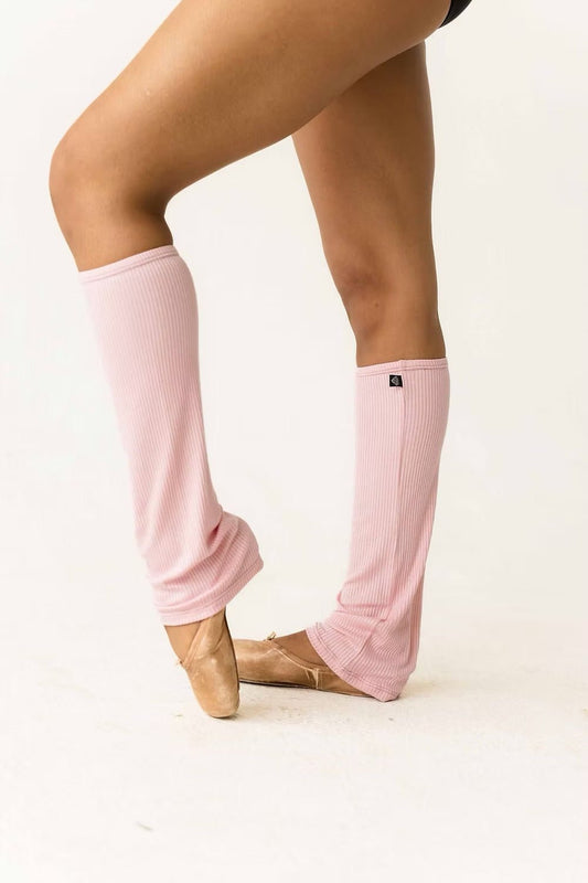Jule Dancewear - 16" Legwarmer - Pink Rib - THE COLLECTIVE DANCEWEARJule Dancewear - 16" Legwarmer - Pink RibmLeotardTHE COLLECTIVE DANCEWEAR