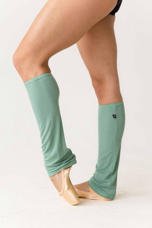 Jule Dancewear - 16" Legwarmer - Sage Rib - THE COLLECTIVE DANCEWEARJule Dancewear - 16" Legwarmer - Sage RibmLeotardTHE COLLECTIVE DANCEWEAR