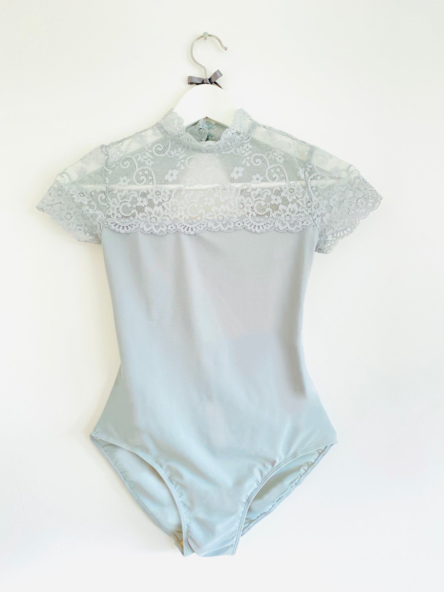 Keyhole Back Lace Leotard  Green  COLLECTIVE DANCEWEARKeyhole Back Lace Leotard - Green#mLeotardTHE COLLECTIVE DANCEWEAR