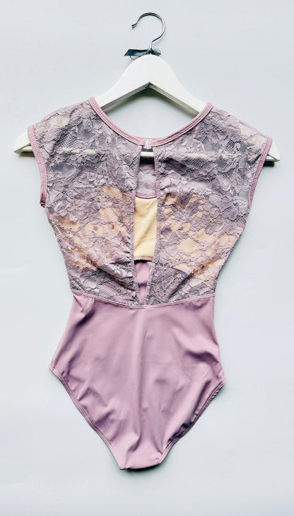 Lace Cap Sleeve Leotard - Lilac - THE COLLECTIVE DANCEWEARLace Cap Sleeve Leotard - LilacmLeotardTHE COLLECTIVE DANCEWEAR