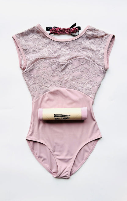 Lace Cap Sleeve Leotard - Lilac - THE COLLECTIVE DANCEWEARLace Cap Sleeve Leotard - LilacmLeotardTHE COLLECTIVE DANCEWEAR