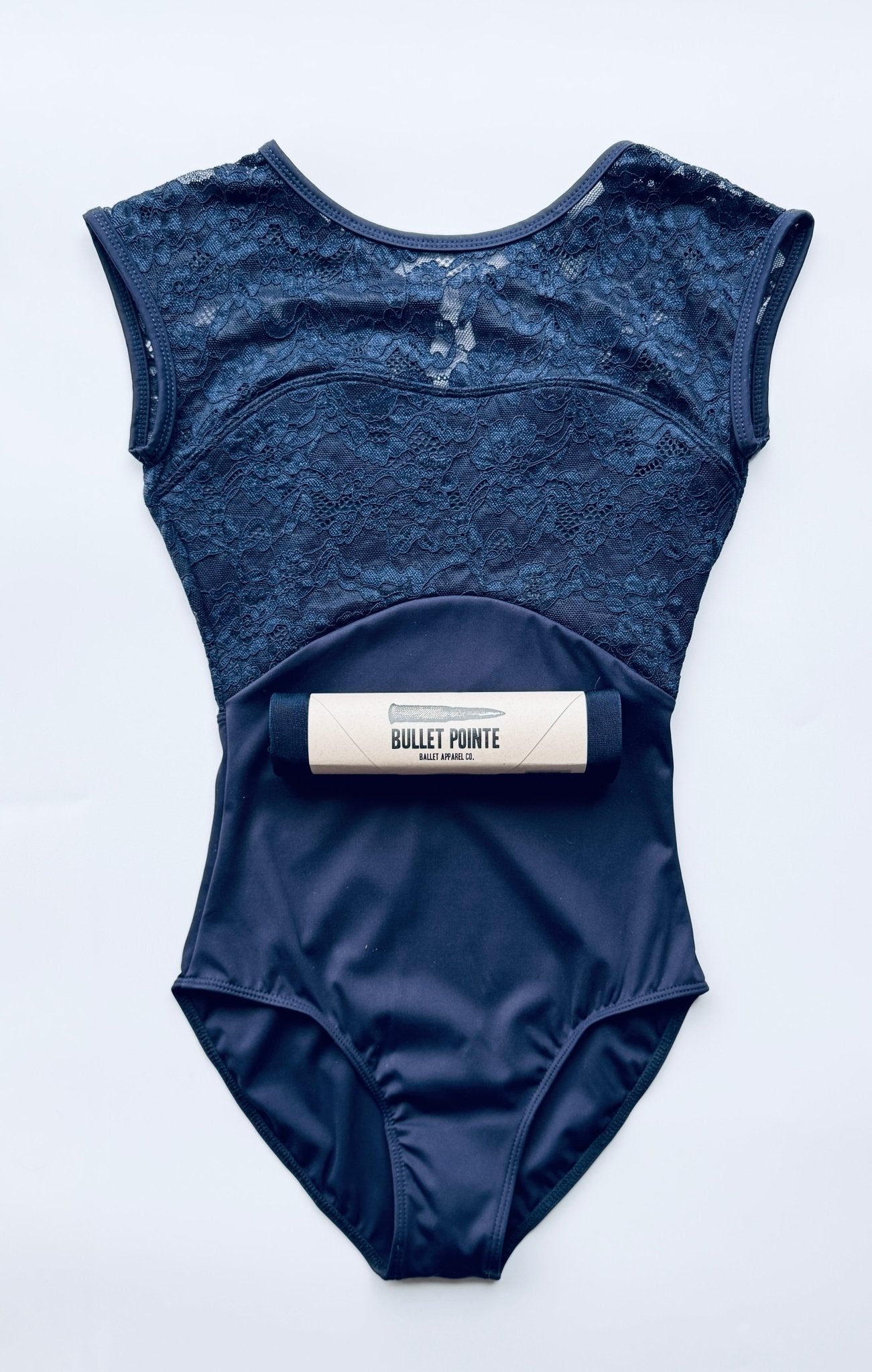 Lace Cap Sleeve Leotard - Navy - THE COLLECTIVE DANCEWEARLace Cap Sleeve Leotard - NavymLeotardTHE COLLECTIVE DANCEWEAR