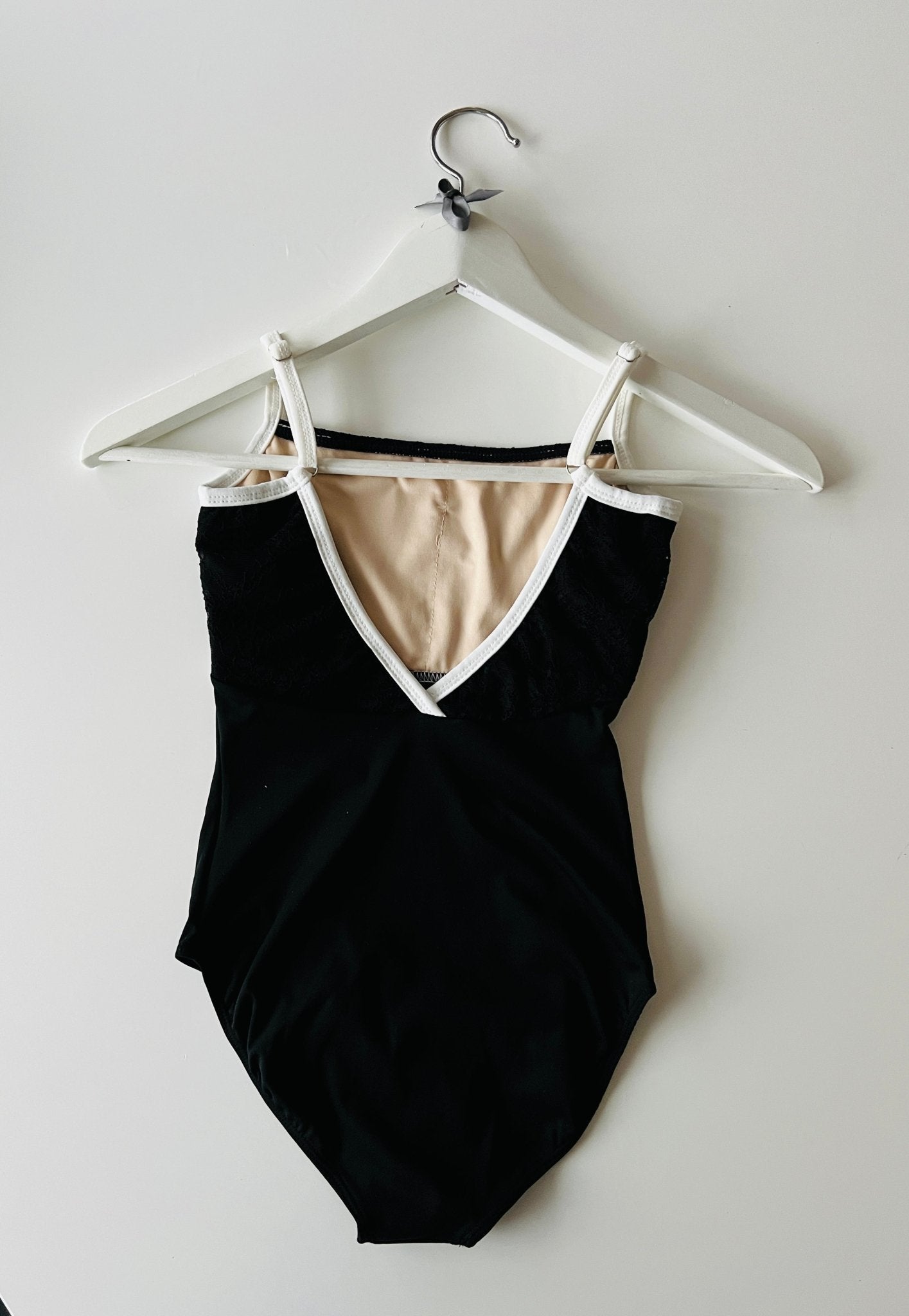 Lace Top Camisole Leotard - Black - THE COLLECTIVE DANCEWEARLace Top Camisole Leotard - Black#mLeotardTHE COLLECTIVE DANCEWEAR