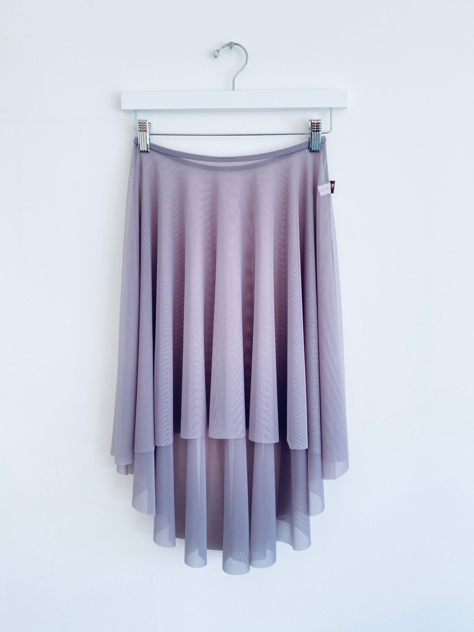 Long Mesh Practice Skirt -  Purple COLLECTIVE DANCEWEARLong Mesh Practice Skirt - Dusky Purple#mSkirtTHE COLLECTIVE DANCEWEAR