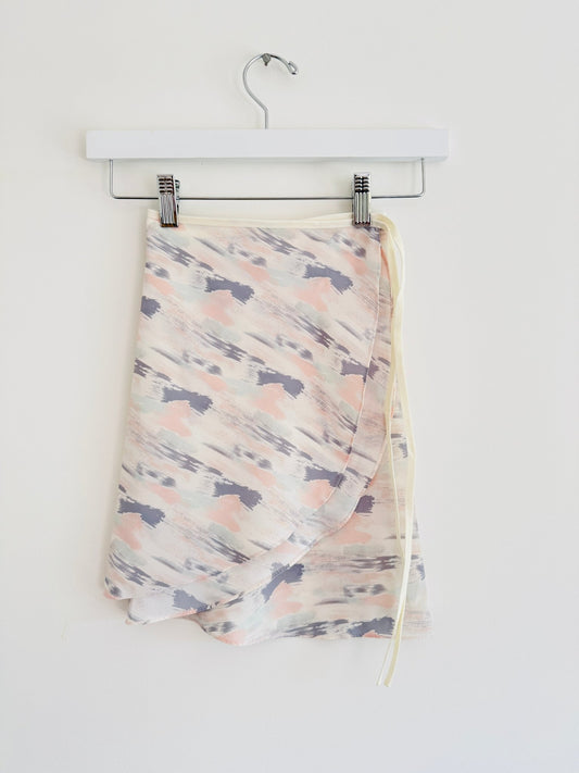 MaeWear Short Wrap Skirt - Mist - THE COLLECTIVE DANCEWEARMaeWear Short Wrap Skirt - MistmSKIRTTHE COLLECTIVE DANCEWEAR