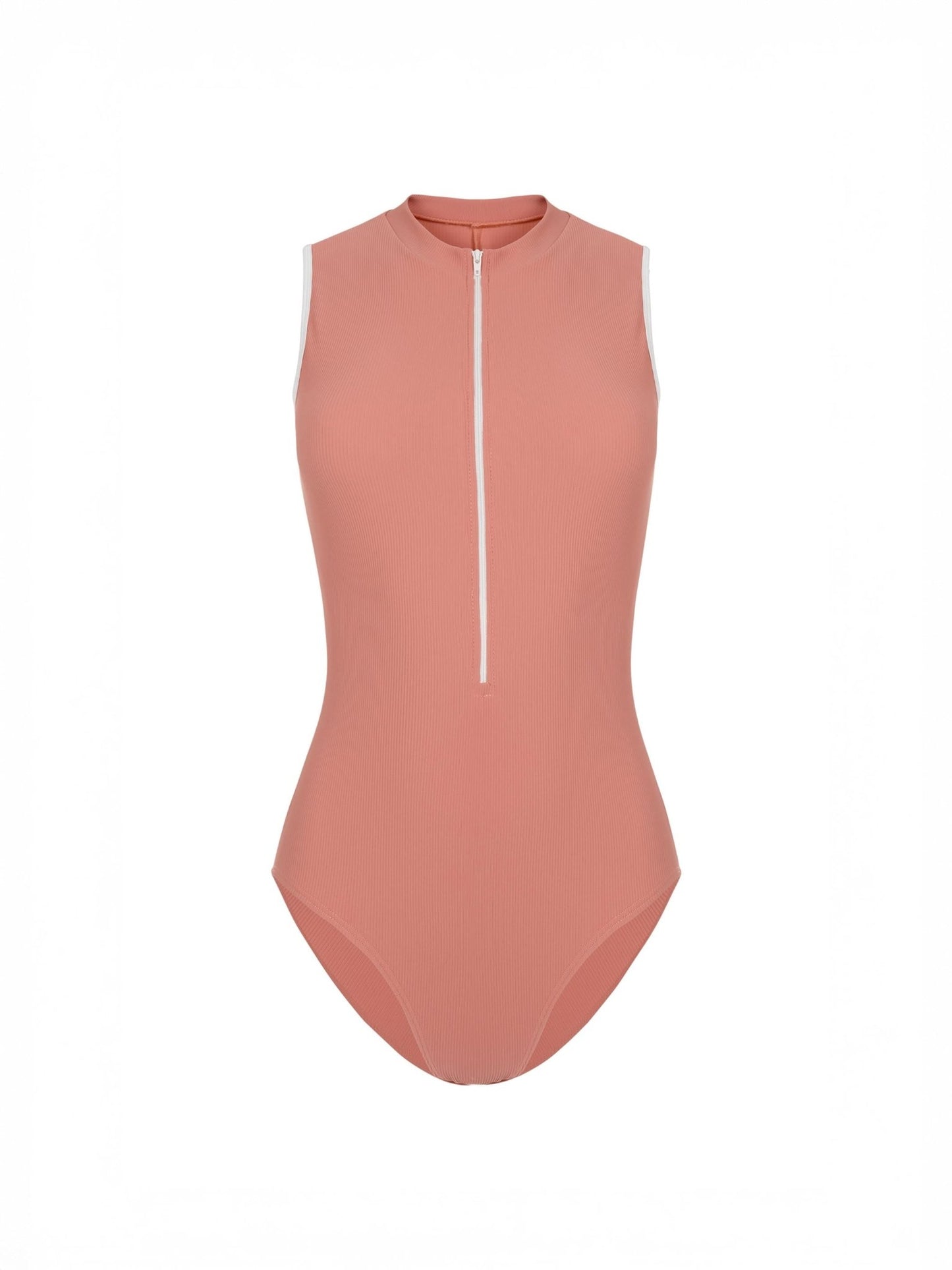 Mara Aura Zip Up Leotard - Coral - THE COLLECTIVE DANCEWEARMara Aura Zip Up Leotard - CoralmLeotardTHE COLLECTIVE DANCEWEAR