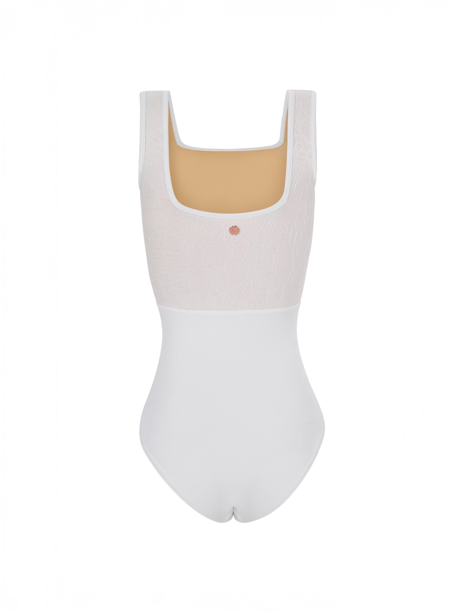 Mara Flora Leotard - Pearl White - THE COLLECTIVE DANCEWEARMara Flora Leotard - Pearl WhitemLeotardTHE COLLECTIVE DANCEWEAR