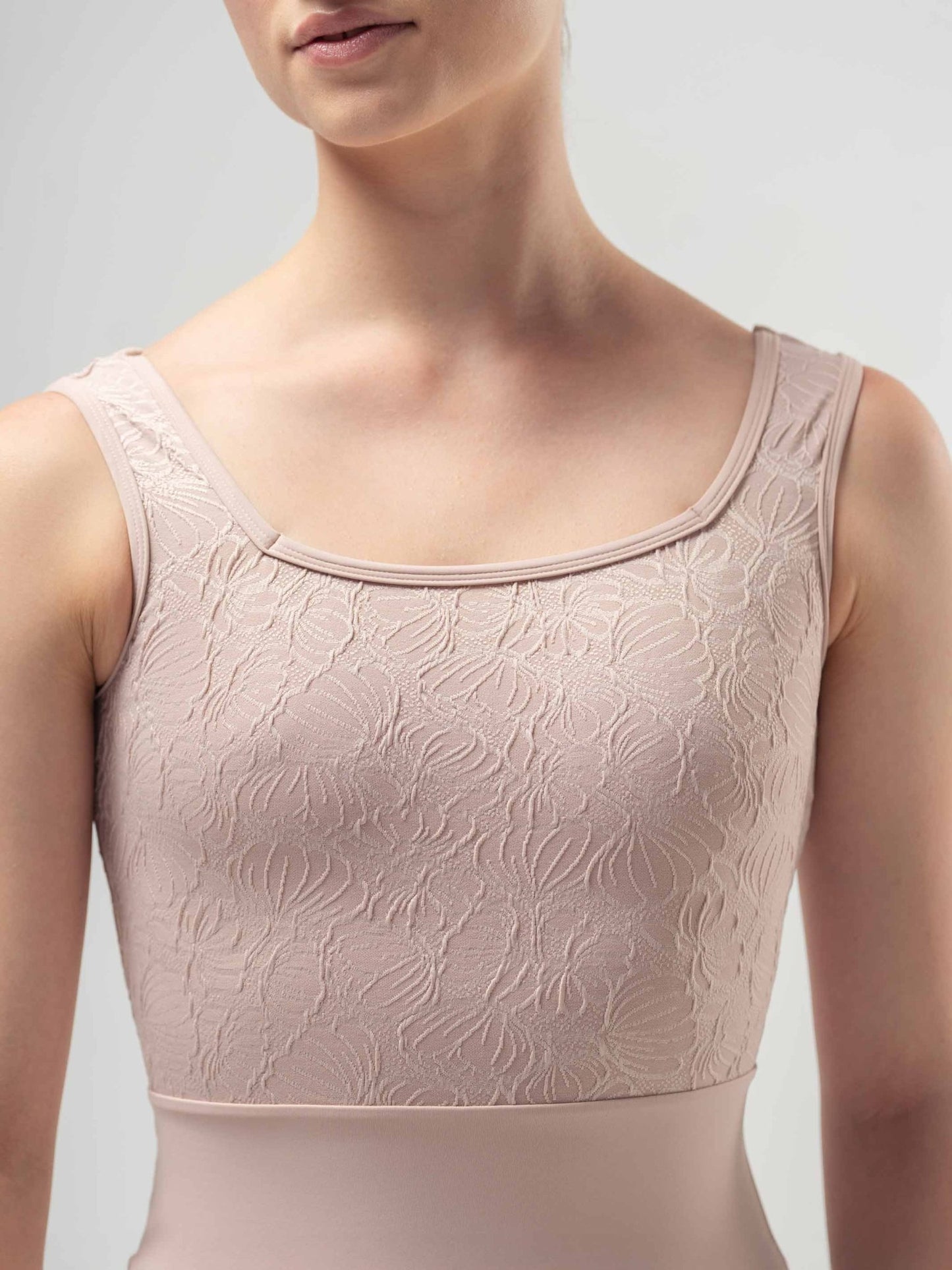 Mara Flora Leotard - Petal Pink - THE COLLECTIVE DANCEWEARMara Flora Leotard - Petal PinkmLeotardTHE COLLECTIVE DANCEWEAR