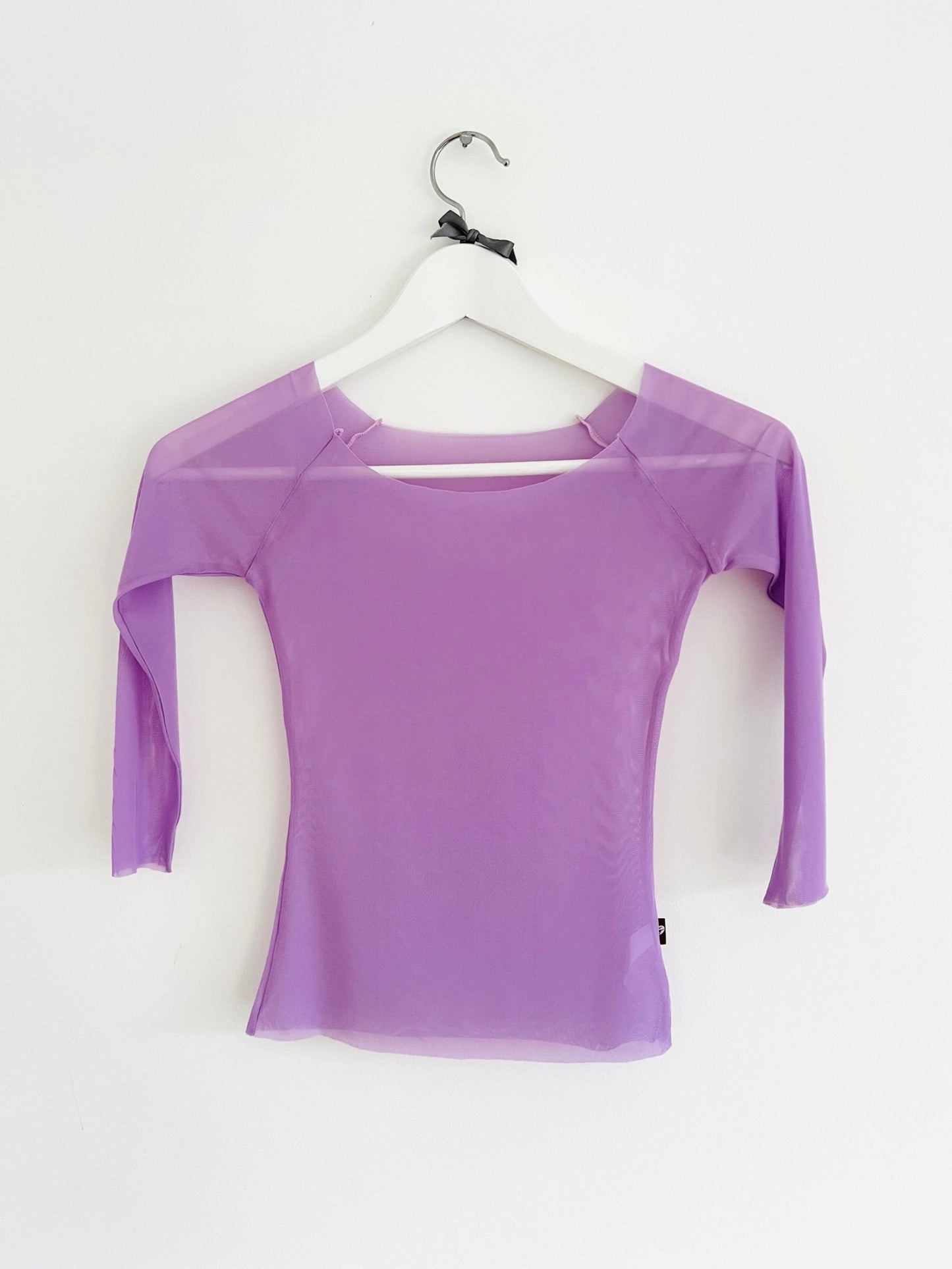 Mesh Top 3/4 Sleeve - Lavender - THE COLLECTIVE DANCEWEARMesh Top 3/4 Sleeve - Lavender#mWARMUPSTHE COLLECTIVE DANCEWEAR