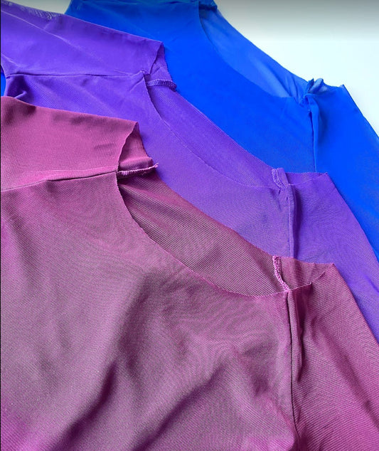 Mesh Top 3/4 Sleeve - Rich Plum - THE COLLECTIVE DANCEWEARMesh Top 3/4 Sleeve - Rich Plum#mWARMUPSTHE COLLECTIVE DANCEWEAR