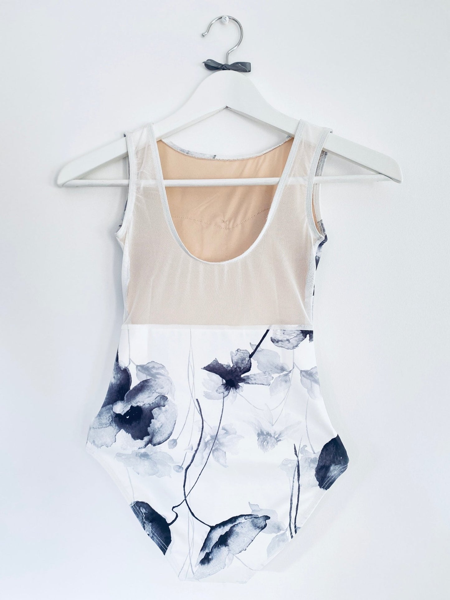 Monochrome Poppy Sleeveless Tank Leotard - Monochrome Poppy Sleeveless Tank Leotard#mLeotardTHE COLLECTIVE DANCEWEAR