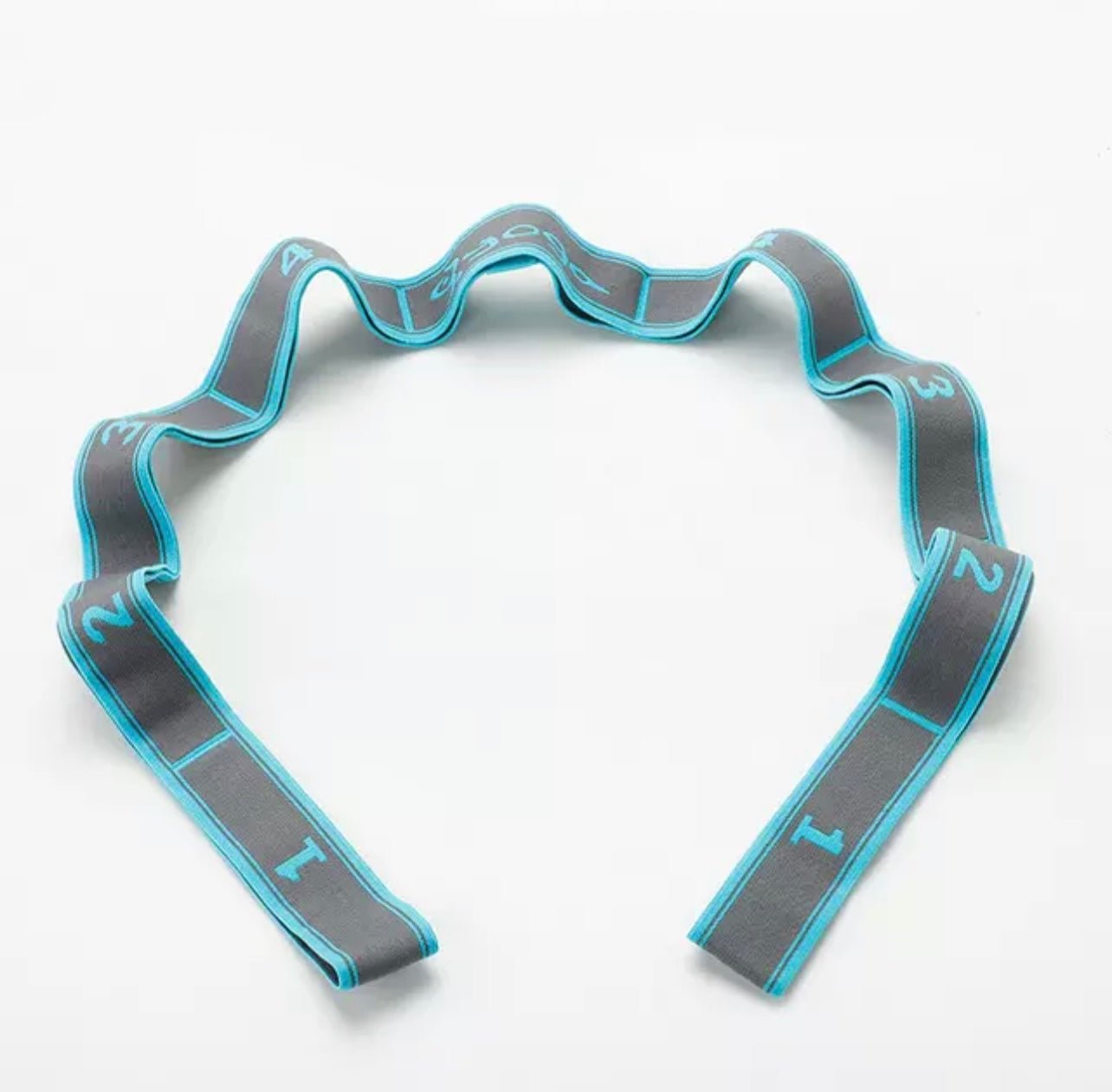 THE COLLECTIVE DANCEWEAR Multi Function Flexibility Resistance Band - Grey & Blue#mSTRENGTHENINGTHE COLLECTIVE DANCEWEAR