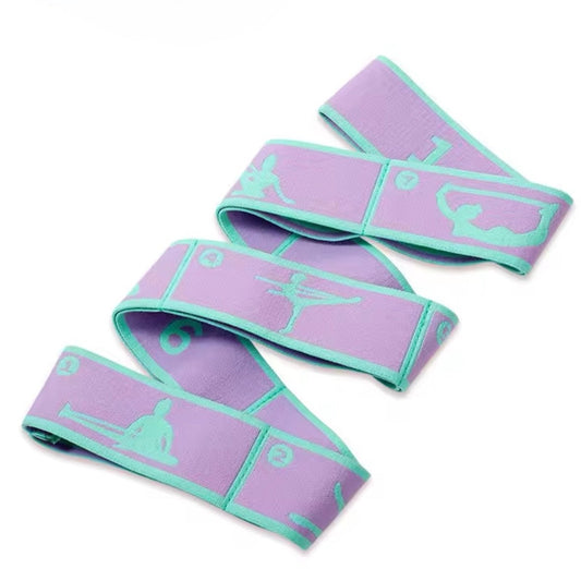 Multi Function Flexibility Resistance Band - Lilac & Aqua - THE COLLECTIVE DANCEWEARMulti Function Flexibility Resistance Band - Lilac & Aqua#mSTRENGTHENINGTHE COLLECTIVE DANCEWEAR