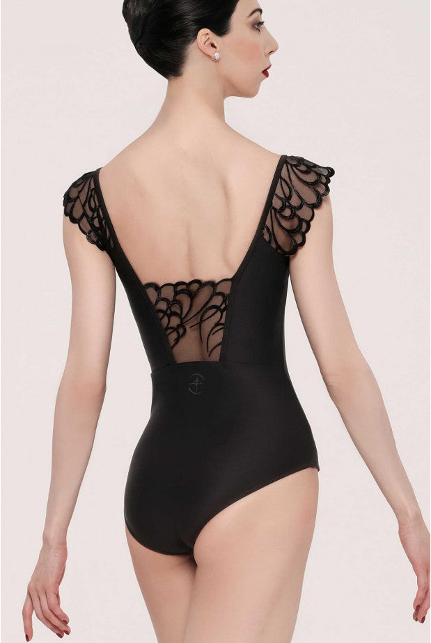 Wear Moi Peya black leotard for ballet. Sold by The Collective Dancewear