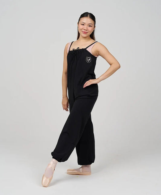 Sonata Dalia Relaxed Warm-Up Jumpsuit - Black - Collective DancewearSonata Dalia Relaxed Warm-Up Jumpsuit - Black#mLeotardCollective Dancewear