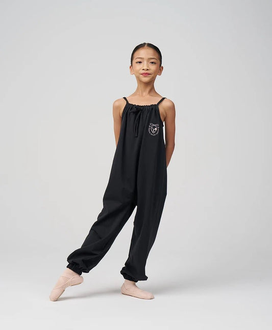 Sonata Dalia Relaxed Warm-Up Jumpsuit - Black - Collective DancewearSonata Dalia Relaxed Warm-Up Jumpsuit - Black#mLeotardCollective Dancewear