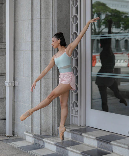 Sonata Emma Camisole Leotard - Eco Sage - THE COLLECTIVE DANCEWEARSonata Emma Camisole Leotard - Eco SagemLeotardTHE COLLECTIVE DANCEWEAR