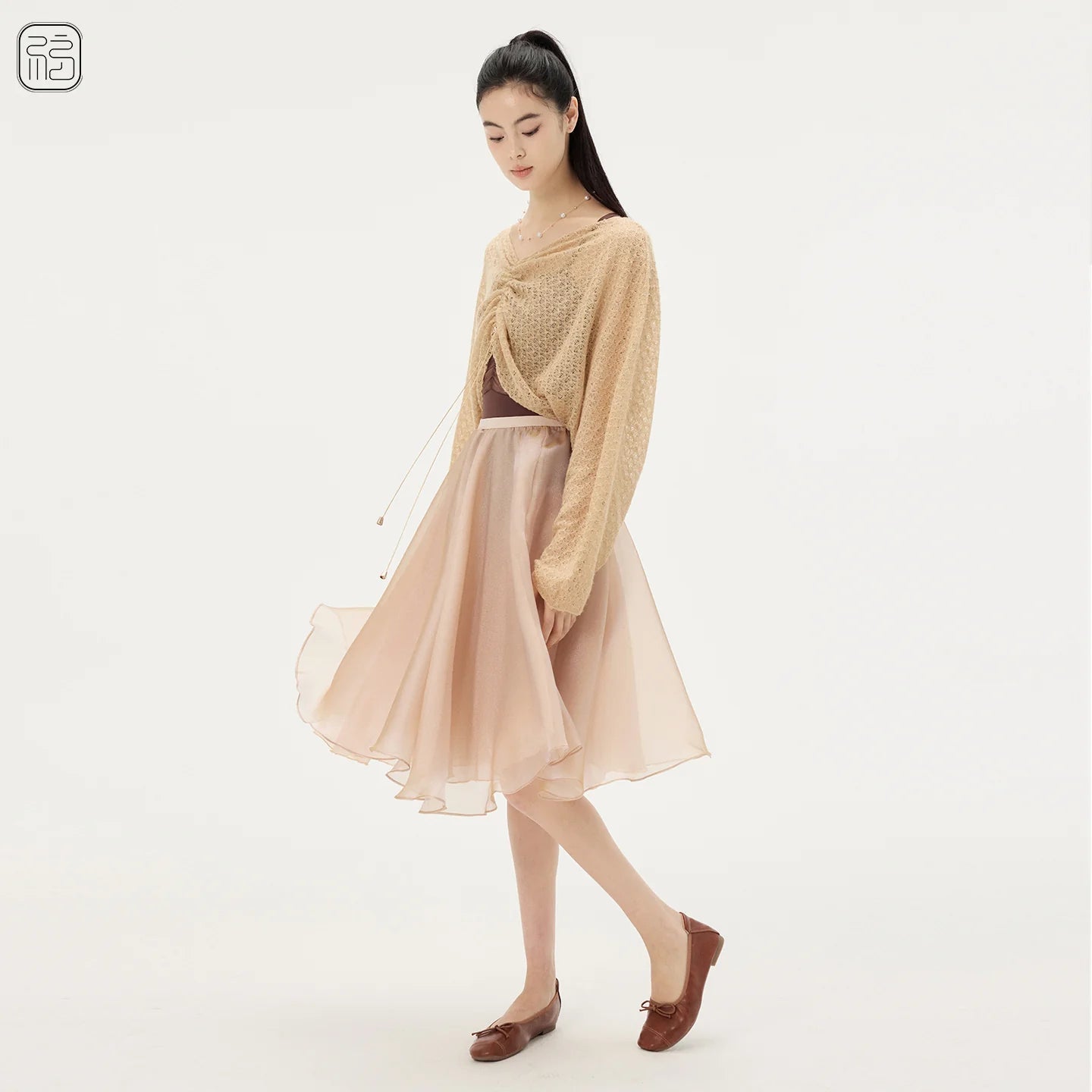 Sonnet Dance Oversized Warm Up Top - Beige - THE COLLECTIVE DANCEWEARSonnet Dance Oversized Warm Up Top - BeigemLeotardTHE COLLECTIVE DANCEWEAR