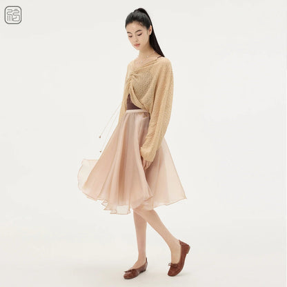 Sonnet Dance Oversized Warm Up Top - Beige - THE COLLECTIVE DANCEWEARSonnet Dance Oversized Warm Up Top - BeigemLeotardTHE COLLECTIVE DANCEWEAR