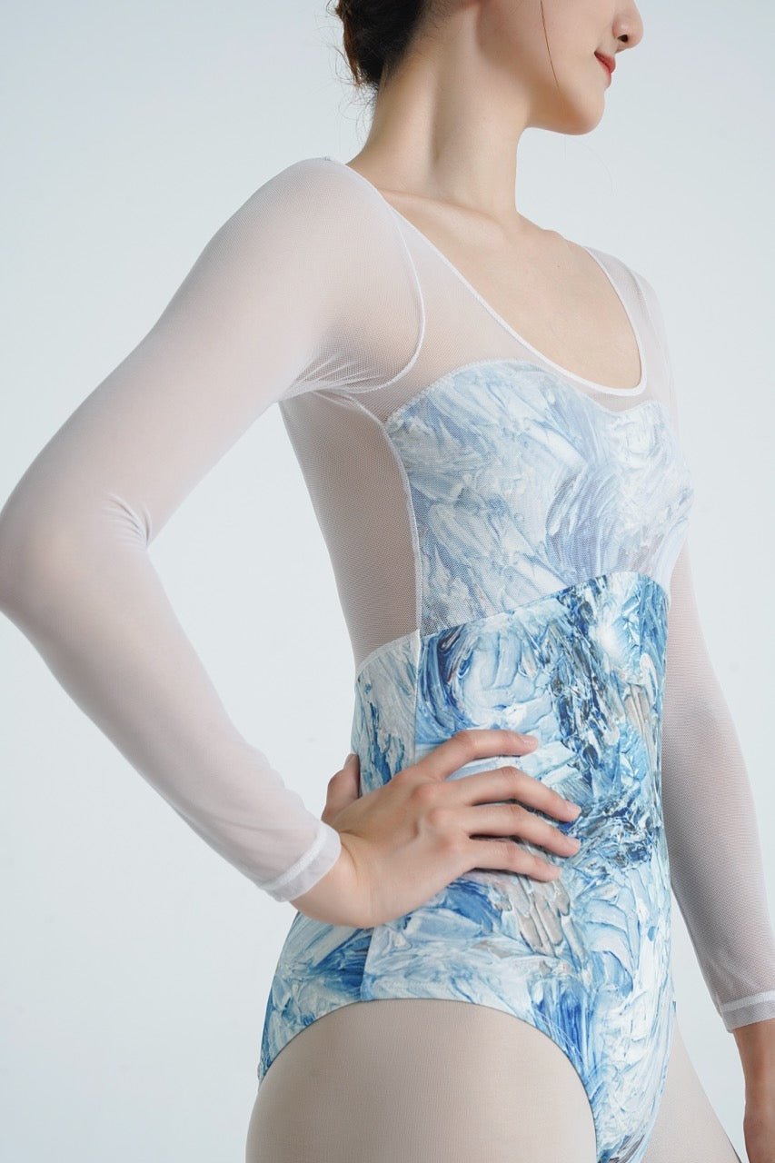 Sonnet Dance The Abstract Swan Lake Long Sleeve Leotard - THE COLLECTIVE DANCEWEARSonnet Dance The Abstract Swan Lake Long Sleeve LeotardmLeotardTHE COLLECTIVE DANCEWEAR