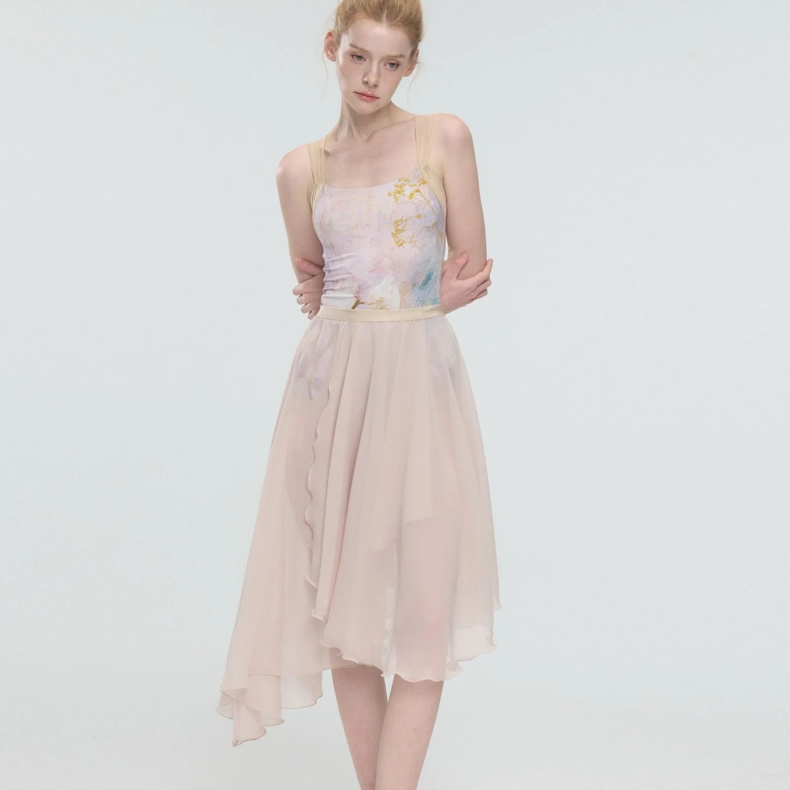Sonnet Dance The Asymmetric Soft Tone Practice Skirt - THE COLLECTIVE DANCEWEARSonnet Dance The Asymmetric Soft Tone Practice SkirtmSKIRTTHE COLLECTIVE DANCEWEAR