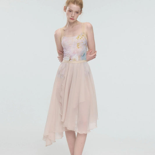 Sonnet Dance The Asymmetric Soft Tone Practice Skirt - THE COLLECTIVE DANCEWEARSonnet Dance The Asymmetric Soft Tone Practice SkirtmSKIRTTHE COLLECTIVE DANCEWEAR