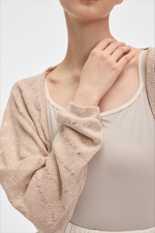 Sonnet Dance The Ballet Shrug - Gold - THE COLLECTIVE DANCEWEARSonnet Dance The Ballet Shrug - GoldmTOPTHE COLLECTIVE DANCEWEAR