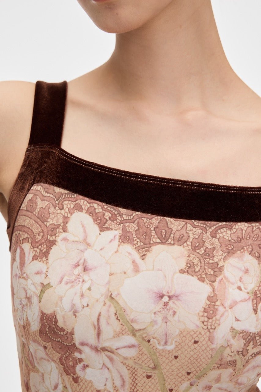Sonnet Dance The Butterfly & Orchid Camisole Leotard - THE COLLECTIVE DANCEWEARSonnet Dance The Butterfly & Orchid Camisole LeotardmLeotardTHE COLLECTIVE DANCEWEAR