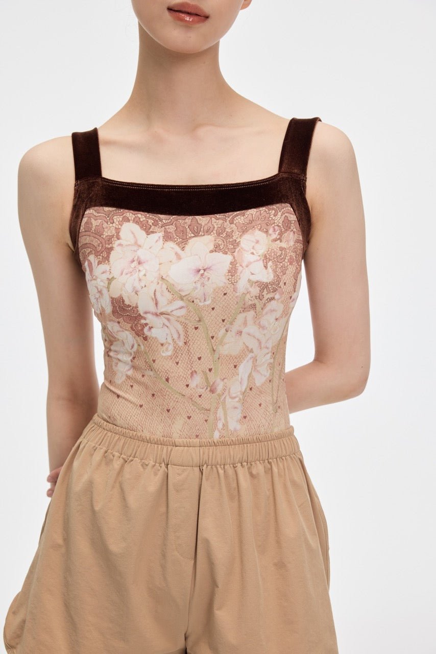 Sonnet Dance The Butterfly & Orchid Camisole Leotard - THE COLLECTIVE DANCEWEARSonnet Dance The Butterfly & Orchid Camisole LeotardmLeotardTHE COLLECTIVE DANCEWEAR