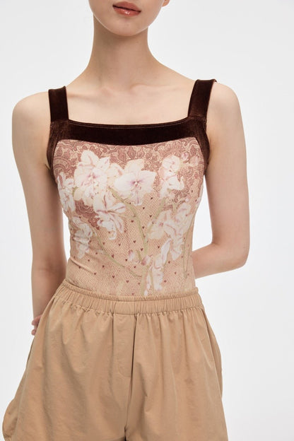 Sonnet Dance The Butterfly & Orchid Camisole Leotard - THE COLLECTIVE DANCEWEARSonnet Dance The Butterfly & Orchid Camisole LeotardmLeotardTHE COLLECTIVE DANCEWEAR