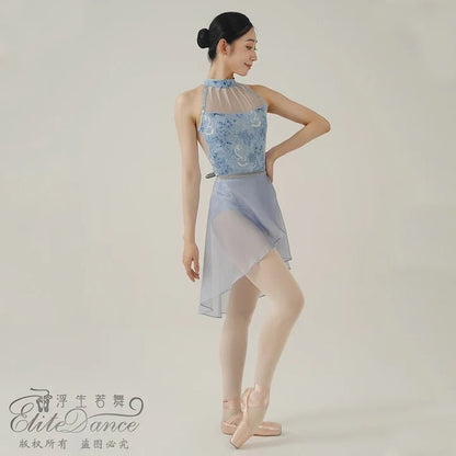 Sonnet Dance The Dragon Halter Neck Leotard - THE COLLECTIVE DANCEWEARSonnet Dance The Dragon Halter Neck LeotardmLeotardTHE COLLECTIVE DANCEWEAR