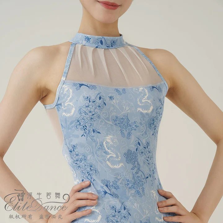 Sonnet Dance The Dragon Halter Neck Leotard - THE COLLECTIVE DANCEWEARSonnet Dance The Dragon Halter Neck LeotardmLeotardTHE COLLECTIVE DANCEWEAR