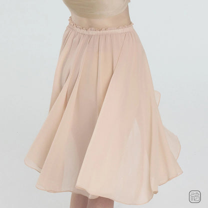 Sonnet Dance The Ecru Flowy Chiffon Skirt - Nude Pink - THE COLLECTIVE DANCEWEARSonnet Dance The Ecru Flowy Chiffon Skirt - Nude PinkmSKIRTTHE COLLECTIVE DANCEWEAR