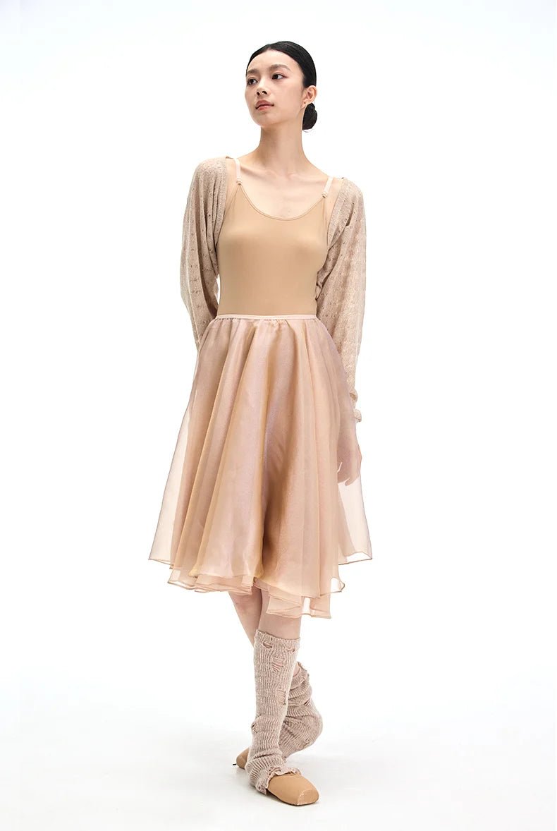 Sonnet Dance The Glace Double Layer Skirt - Pearlescent gold - Collective DancewearSonnet Dance The Glace Double Layer Skirt - Pearlescent gold#mSKIRTCollective Dancewear