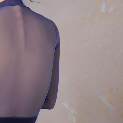 Sonnet Dance The Long Sleeve Leotard - Blue - THE COLLECTIVE DANCEWEARSonnet Dance The Long Sleeve Leotard - BluemLeotardTHE COLLECTIVE DANCEWEAR