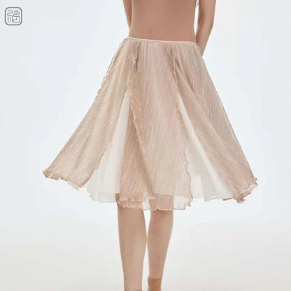 Sonnet Dance The Petal Double Layer Practice Skirt - Champagne Gold - Collective DancewearSonnet Dance The Petal Double Layer Practice Skirt - Champagne GoldmSKIRTCollective Dancewear