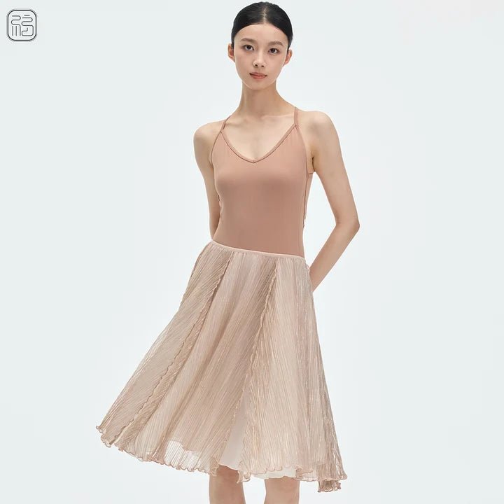 Sonnet Dance The Petal Double Layer Practice Skirt - Champagne Gold - Collective DancewearSonnet Dance The Petal Double Layer Practice Skirt - Champagne GoldmSKIRTCollective Dancewear