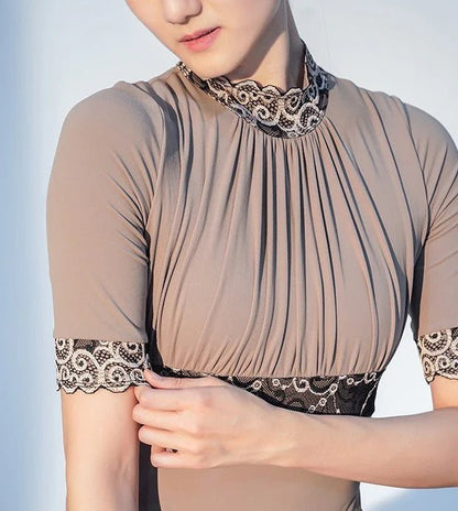 Sonnet Dance The Queen Sleeved Lace Leotard - THE COLLECTIVE DANCEWEARSonnet Dance The Queen Sleeved Lace LeotardmLeotardTHE COLLECTIVE DANCEWEAR