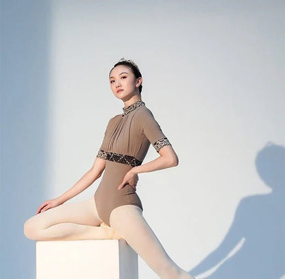 Sonnet Dance The Queen Sleeved Lace Leotard - THE COLLECTIVE DANCEWEARSonnet Dance The Queen Sleeved Lace LeotardmLeotardTHE COLLECTIVE DANCEWEAR