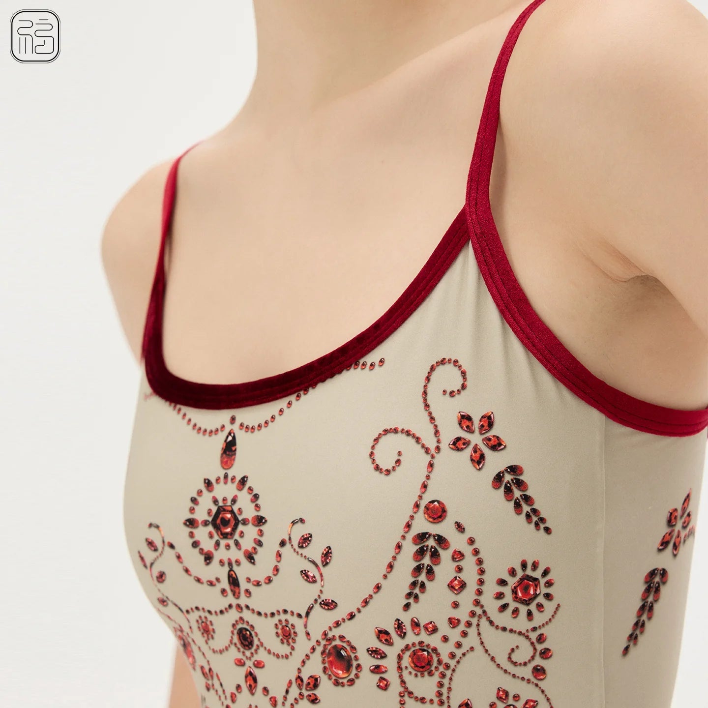 Sonnet Dance The Rubies Jewel Printed Camisole Leotard - THE COLLECTIVE DANCEWEARSonnet Dance The Rubies Jewel Printed Camisole LeotardmLeotardTHE COLLECTIVE DANCEWEAR
