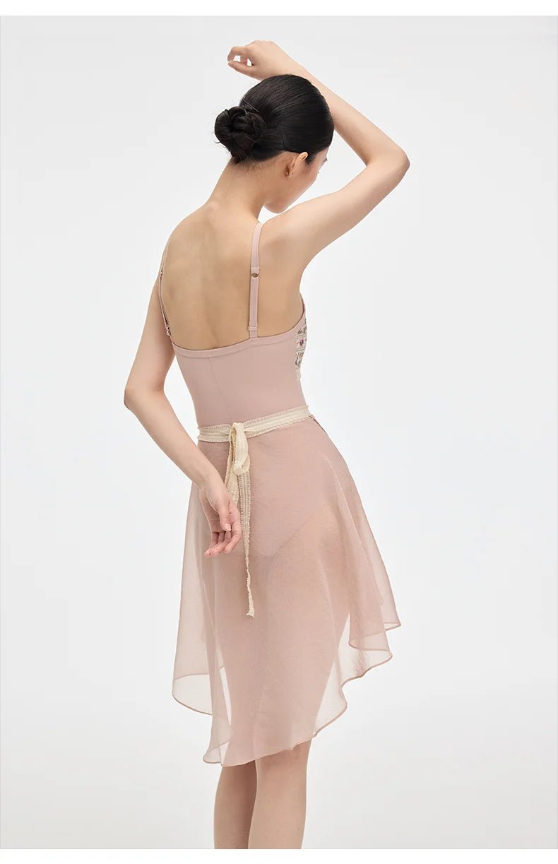 Sonnet Dance The Textured Ballet Wrap Skirt - Rose - Collective DancewearSonnet Dance The Textured Ballet Wrap Skirt - RosemSKIRTCollective Dancewear
