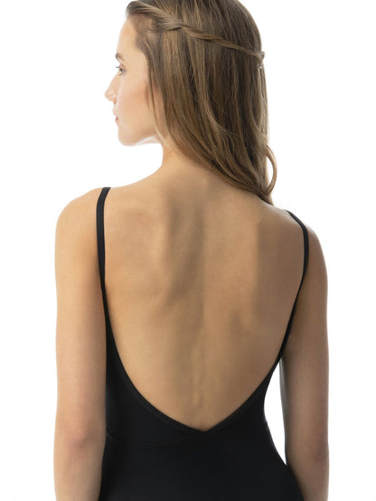 Suffolk Black V Waist Camisole Leotard w. Princess Seam - THE COLLECTIVE DANCEWEARSuffolk Black V Waist Camisole Leotard w. Princess Seam#mLeotardTHE COLLECTIVE DANCEWEAR