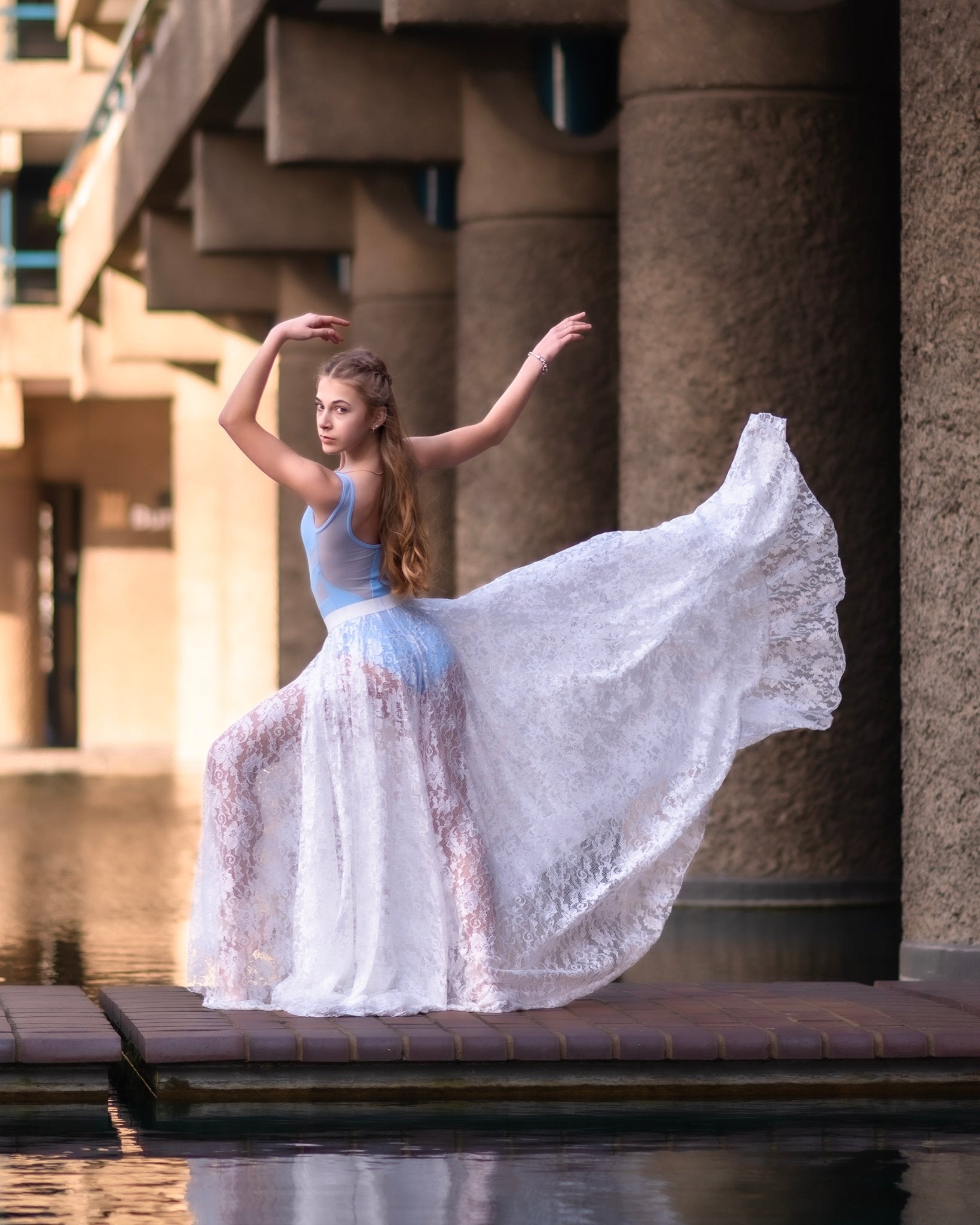 Susha More Shadow Leotard - Pastel Blue  COLLECTIVESusha More Shadow Leotard - Pastel Blue#mLeotardTHE COLLECTIVE DANCEWEAR