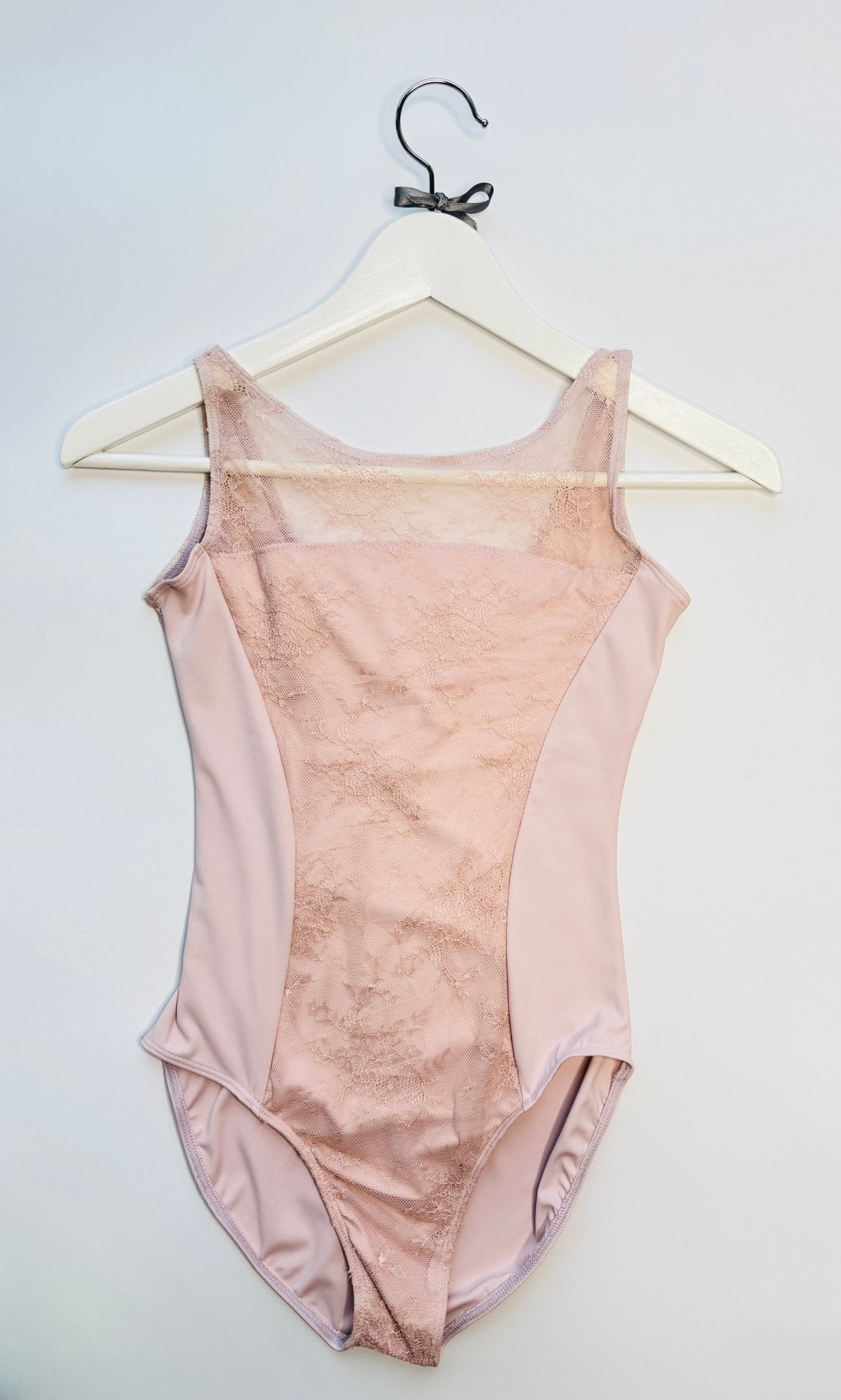 Tank Leotard with Lace Panel - Pink - THE COLLECTIVE DANCEWEARTank Leotard with Lace Panel - PinkmLeotardTHE COLLECTIVE DANCEWEAR