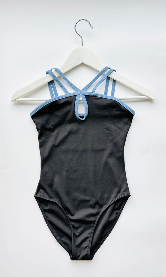 The Black Camisole With Double Contrasting Straps - Collective DancewearThe Black Camisole With Double Contrasting Straps#mLeotardCollective Dancewear