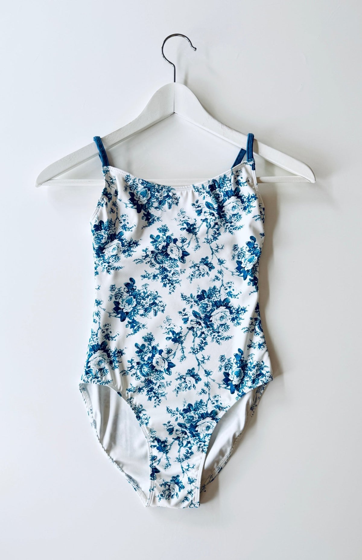 The Floral Camisole - Blue and White - Collective DancewearThe Floral Camisole - Blue and WhitemLeotardCollective Dancewear