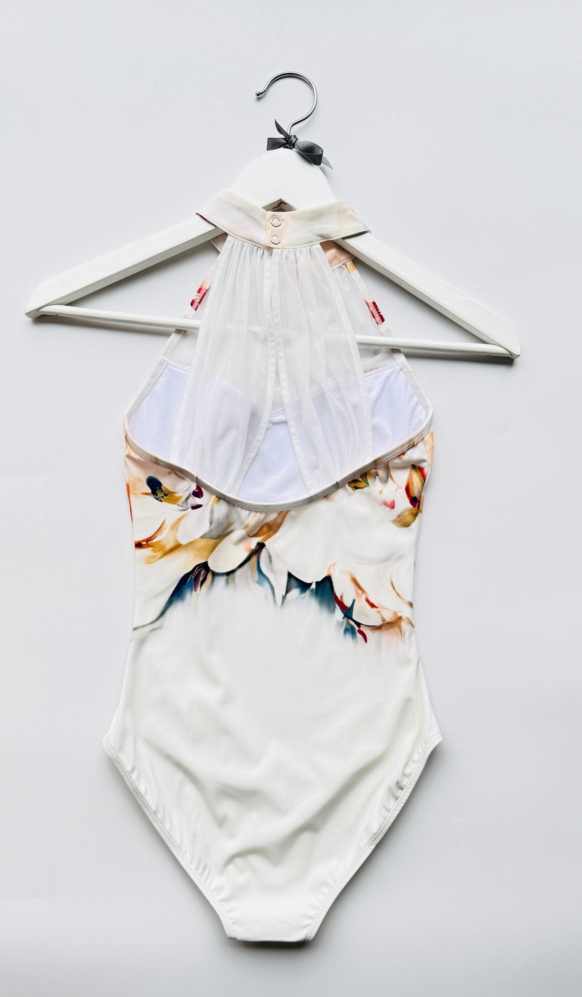 The Sweetheart High Neck Leotard - Abstract Water Colours - THE COLLECTIVE DANCEWEARThe Sweetheart High Neck Leotard - Abstract Water ColoursmLeotardTHE COLLECTIVE DANCEWEAR