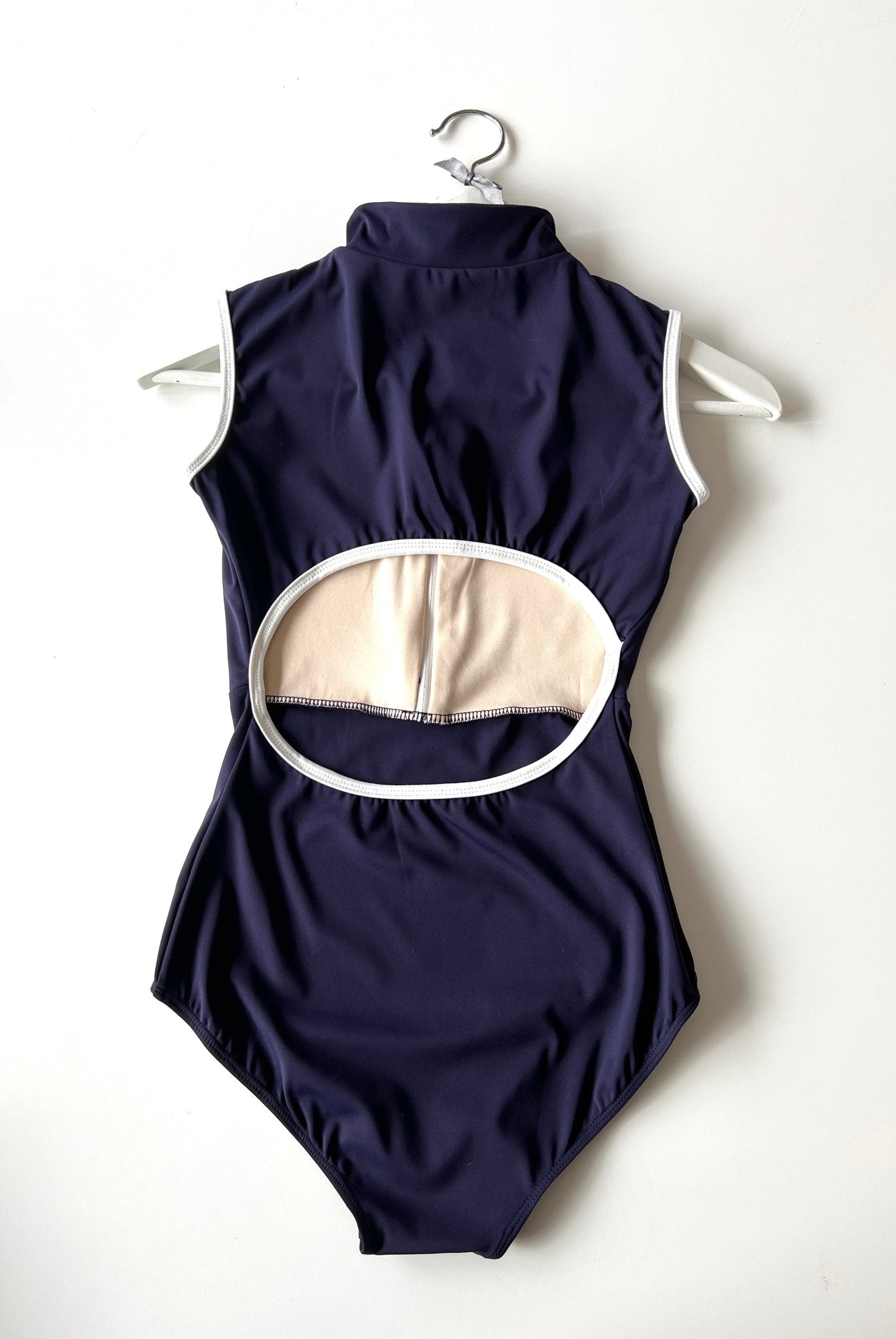 The Zip Up Leotard - Navy - THE COLLECTIVE DANCEWEAR The Zip Up Leotard - Navy#mLeotardTHE COLLECTIVE DANCEWEAR