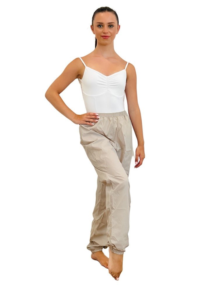 Trash Bag Pants, Grey - THE COLLECTIVE DANCEWEARTrash Bag Pants, Grey#mWARMUPSTHE COLLECTIVE DANCEWEAR