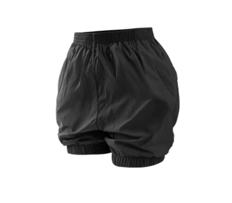 Trash Bag Shorts - Black - THE COLLECTIVE DANCEWEARTrash Bag Shorts - Black#mWarmupsTHE COLLECTIVE DANCEWEAR